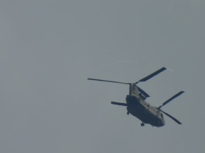 US Army Boeing CH-47F Chinook G08766 @ 4,000 feet July 29, 2026. ? to WPAFB